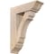 Ekena Millwork Olympic Traditional Smooth Bracket w/ Offset Brace, Douglas Fir, 7 1/2"W x 24"D x 32"H BKT0806X24X32OLY01SDF - alternate 1